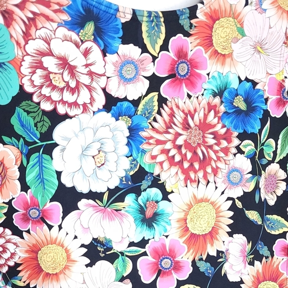 NWT Johnny Was Cut Out Neoprene One Piece Women's Swimsuit Size Small - Picture 3 of 8